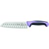 Mercer Culinary Millennia 5-Piece Magnetic Board Set, Rubberwood, White Handles(Purple)