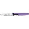 Mercer Culinary Millennia 5-Piece Magnetic Board Set, Rubberwood, White Handles(Purple Handles)