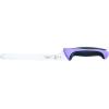 Mercer Culinary Millennia 5-Piece Magnetic Board Set, Rubberwood, White Handles(Purple Handles)