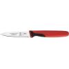 Mercer Culinary Millennia 5-Piece Magnetic Board Set, Rubberwood, White Handles(Red Handles)