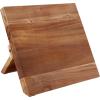 Mercer Culinary Millennia 5-Piece Magnetic Board Set, Rubberwood, White Handles(White Handles)