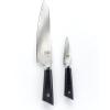 Mercer Culinary Premium Grade Super Steel 8-Inch Chef and 3.5-Inch Paring Knife Set, G10 Handles(8-Inch Chef and 3.5-Inch Paring Knife)