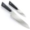 Mercer Culinary Premium Grade Super Steel 8-Inch Chef and 3.5-Inch Paring Knife Set, G10 Handles(8-Inch Chef and 3.5-Inch Paring Knife)