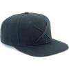 Mercer Culinary Unisex Adult Raised Black Logo Cap, Black W/Small Black Logo(Black W/Large Black Logo)