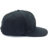 Mercer Culinary Unisex Adult Raised Black Logo Cap, Black W/Small Black Logo(Black W/Large Black Logo)
