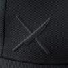 Mercer Culinary Unisex Adult Raised Black Logo Cap, Black W/Small Black Logo(Black W/Small Black Logo)