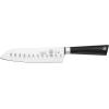 Mercer Culinary Züm 7-Piece Forged Knife Set in Roll,Black(10″)