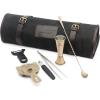 Barfly Cocktail Set, 7-Piece Essentials, Copper(Antique Gold)