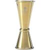 Barfly Japanese Style Jigger, 1/2 oz x 3/4 oz, Stainless(Gold)