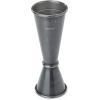 Barfly Japanese Style Jigger, 1/2 oz x 3/4 oz, Stainless(Vintage Black)
