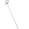 Barfly M37031CP Cocktail Pick, Circle Top, 4.25″ inch Copper (pack of 12)(Stainless Steel Bamboo Knot Top)