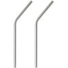 Barfly Stainless Steel Straw, 6 1/2″, 5/16″ Diam., Straight(6.5″  .25″ Diam. (Pack of 2))