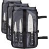 Mercer Culinary 4-Piece Forged Renaissance Starter Set,Black(7″ (Pack of 3))