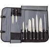 Mercer Culinary Genesis 7-Piece Forged Steak Knife Set, Steel/Black(Forged Knife Set with Case 10-Piece)