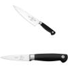 Mercer Culinary Genesis 8-Inch Short Bolster Chef’s Knife and 3.5-Inch Paring Knife