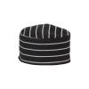 Mercer Culinary M60075HT Hounds Tooth Skull Cap with No Mesh(Standard  Black Chalk Stripe)