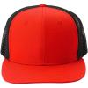 Mercer Culinary M60135BK Cap, O/S, Black w/Black Mesh(Red/Black Mesh)