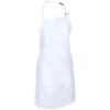 Mercer Culinary M61110WH Genesis Bib Apron with Pocket, White(White)