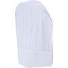 Mercer Culinary M61160WH Non-Woven 9 inch Oval Chef Toque, White (Pack of 10)