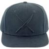 Mercer Culinary Unisex Adult Raised Black Logo Cap, Black W/Small Black Logo(Black W/Large Black Logo)