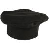 Mercer Culinary womens berets, White, One Size US(Black)