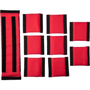 Barfly , Divider Set for M30931 Bag – 1 long, 8 short,Red