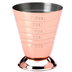Barfly Bar Measuring Cup, 2.5 oz., Gun Metal Black(Copper)