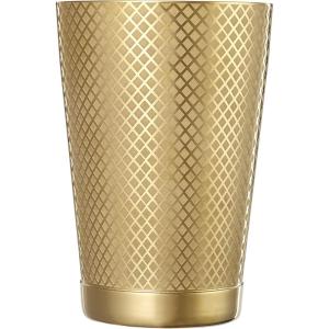 Barfly Diamond Lattice Shaker Set, Antique Copper(Gold)