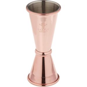 Barfly Japanese Style Jigger, 1/2 oz x 3/4 oz, Stainless(Copper)