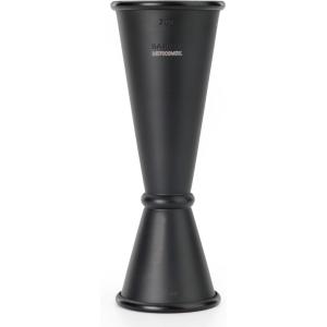 Barfly Japanese Style Jigger, 1/2 oz x 3/4 oz, Stainless(Matte Black)