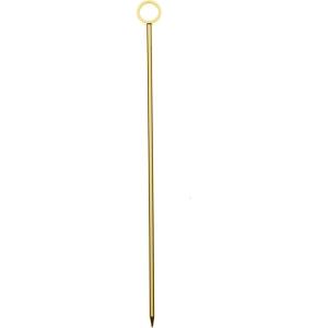 Barfly M37031CP Cocktail Pick, Circle Top, 4.25″ inch Copper (pack of 12)(Gold Circle Top)