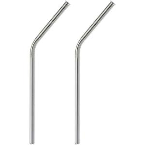 Barfly Stainless Steel Straw, 6 1/2″, 5/16″ Diam., Straight(6.5″  .25″ Diam. (Pack of 2))