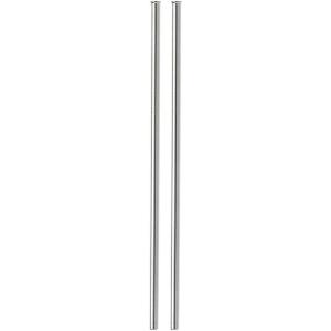 Barfly Stainless Steel Straw, 6 1/2″, 5/16″ Diam., Straight(8.5″  .25″ Diam. (Pack of 2))