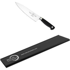 Mercer Culinary Genesis 8-Inch Short Bolster Chef’s Knife and Knife Guard