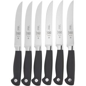 Mercer Culinary Genesis Steak Knife Set | Serrated,High Carbon,5-Inch(Plain Edge)