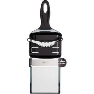 Mercer Culinary Julienne Hand Slicer, Black(Hand Slicer  Dual Thickness)