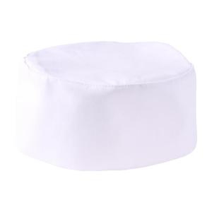 Mercer Culinary M60075HT Hounds Tooth Skull Cap with No Mesh(X-large  White)
