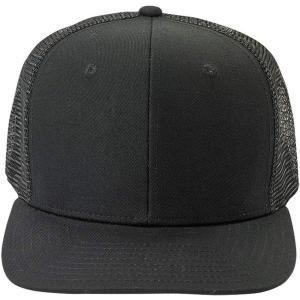 Mercer Culinary M60135BK Cap, O/S, Black w/Black Mesh(Black/Black Mesh)