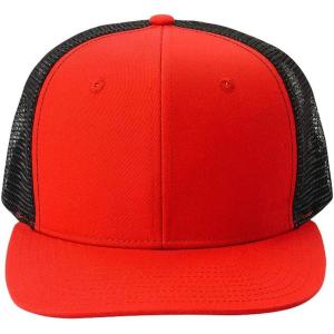 Mercer Culinary M60135BK Cap, O/S, Black w/Black Mesh(Red/Black Mesh)
