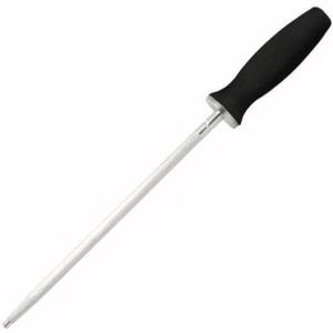 Mercer Culinary Mercer Genesis Knife Sharpening Steel, 10 Inch M21010, 10-inch, Multi(Sharpening Steel)