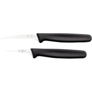 Mercer Culinary Thai Fruit Carving Knife Set, 2 Inch & 2.5 Inch, Black Handles(2.5″)