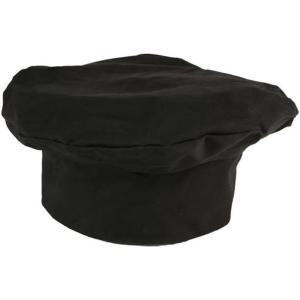 Mercer Culinary womens berets, White, One Size US(Black)