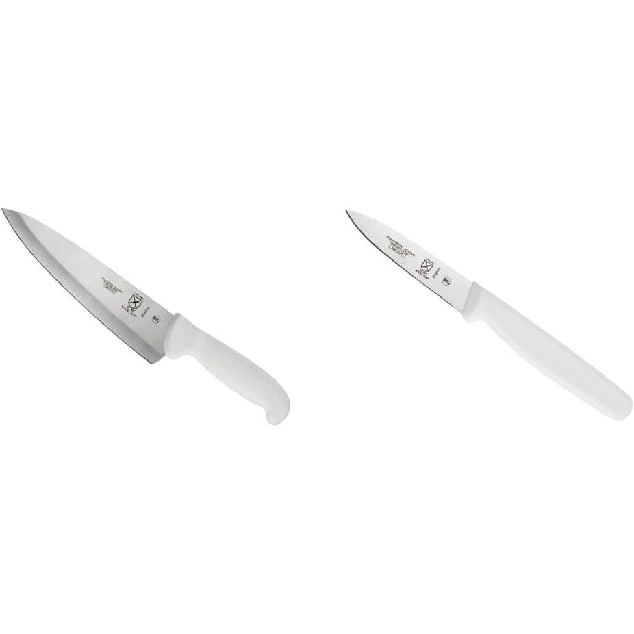 image:imageMercer Culinary Ultimate White 8Inch Chefs Knife and 3Inch Paring Knife