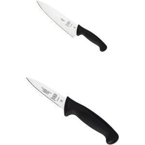 Mercer Culinary Millennia Black Handle 8-Inch Chef’s Knife and 3.5-Inch Paring Knife