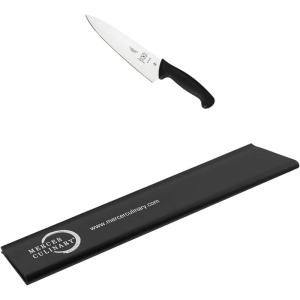 Mercer Culinary Millennia Black Handle 8-Inch Chef’s Knife and Knife Guard