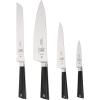 Mercer Culinary Züm 5-Piece Magnetic Board Forged Knife Set, Rubberwood(Acacia)