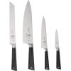 Mercer Culinary Züm 5-Piece Magnetic Board Forged Knife Set, Rubberwood(Bamboo)