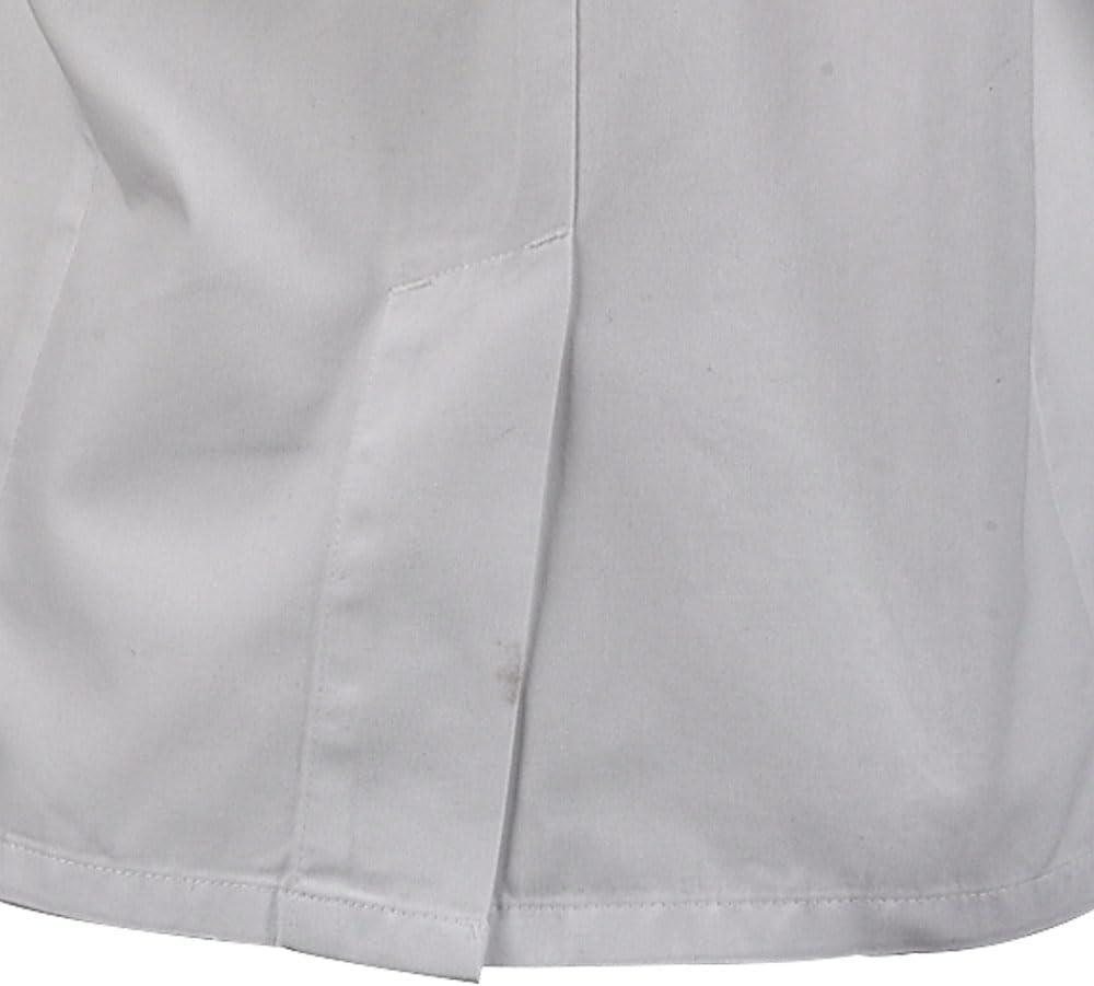 image:imageMercer Culinary M61040WH1X Genesis Womens Jacket with Cloth Knot Buttons XLarge WhiteWhite