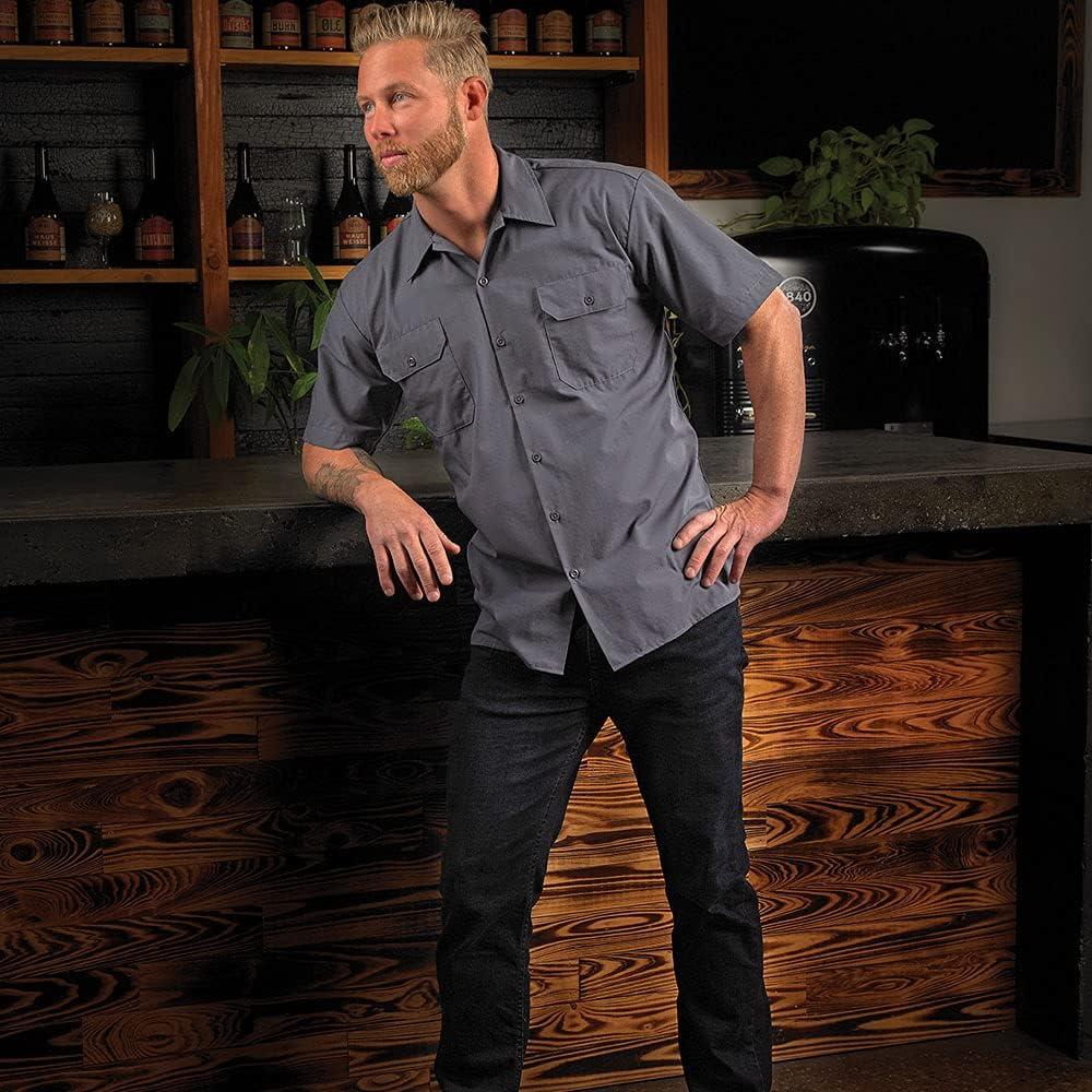 image:imageMercer Culinary Metro Edge Work Shirt Gray 3XGray