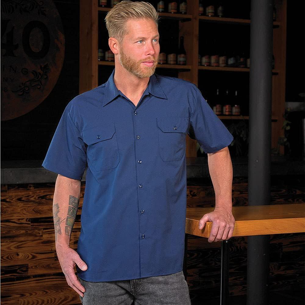 image:imageMercer Culinary Metro Edge Work Shirt Gray 3XNavy